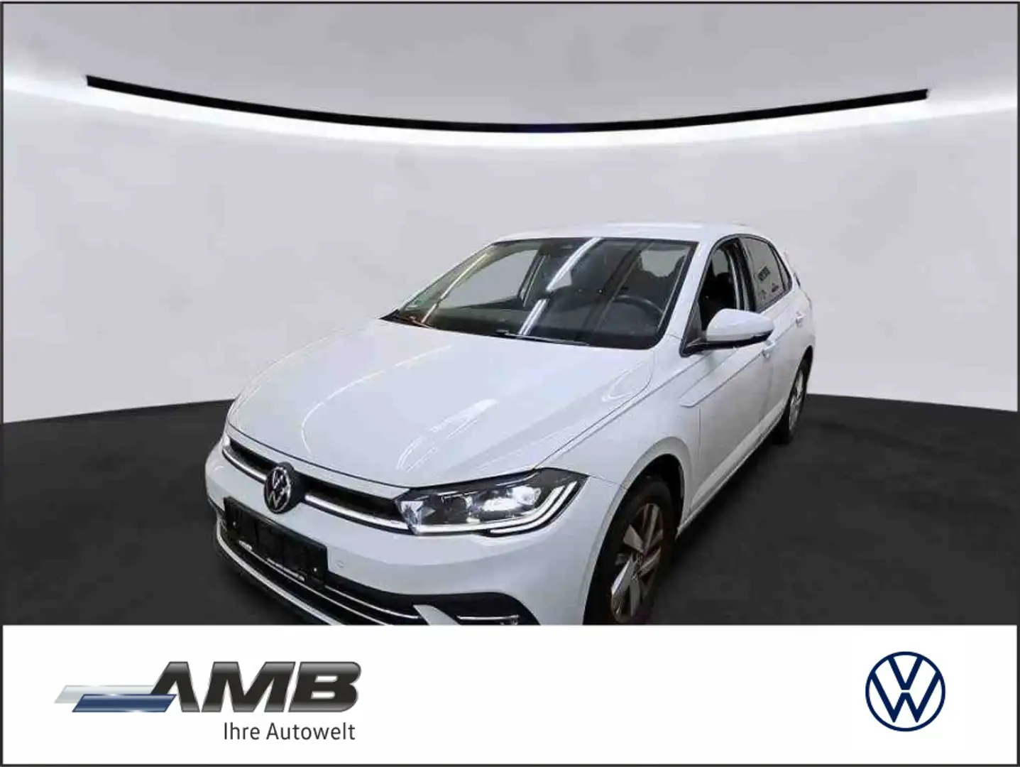Volkswagen Polo Style 1.0 TSI DSG/LED/Navi/Sitzhzg/RFKamera Blanc - 1