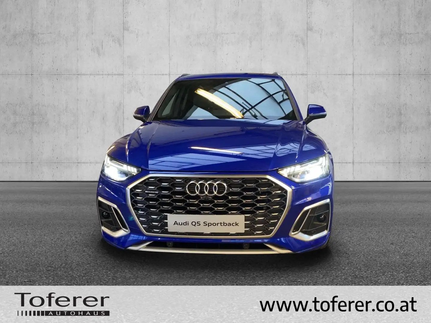 Audi Q5 40 TDI quattro S line Blauw - 2