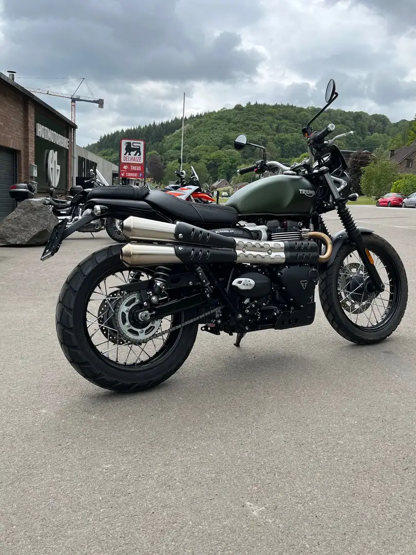 Triumph Scrambler 900 (garantie 1 an) Verde - 2