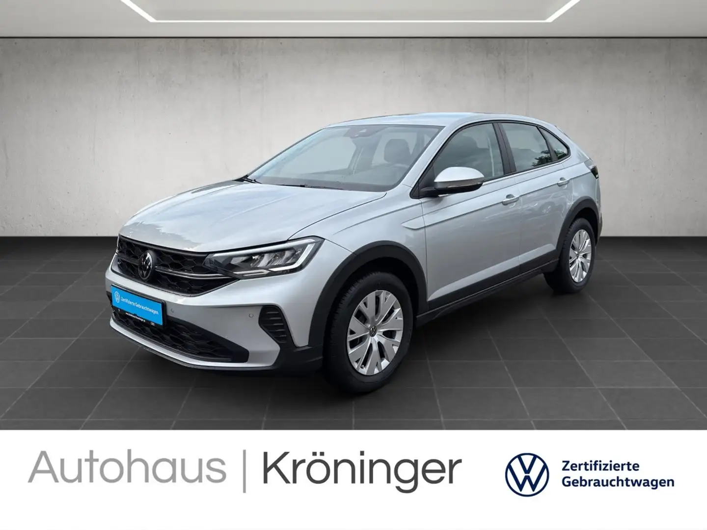 Volkswagen Taigo 1.0 TSI Klima EPH SHZ LED App-Connect Silber - 1