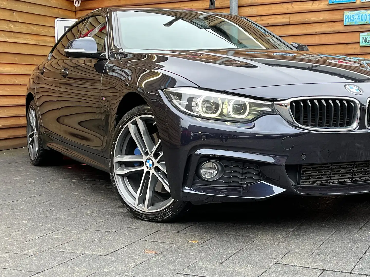BMW 420 Luxury Line XDrive M Paket Navi Azul - 2