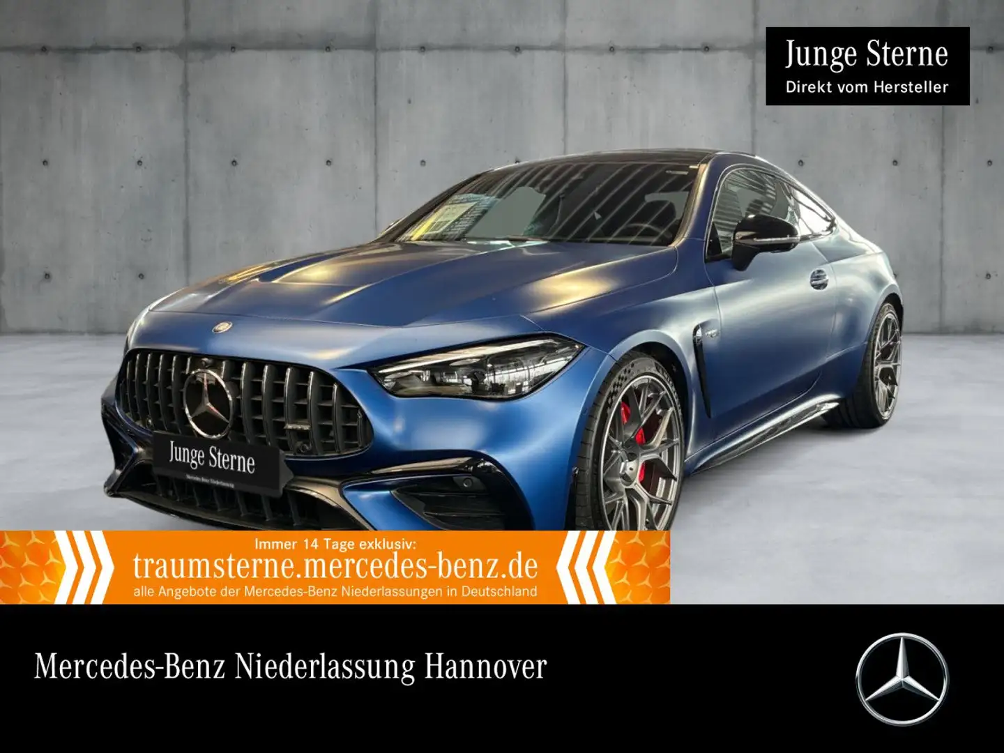 Mercedes-Benz CLE 53 AMG CLE 53 4M NIGHT+PANO+360+BURMESTER+PERFSITZE+9G Bleu - 1