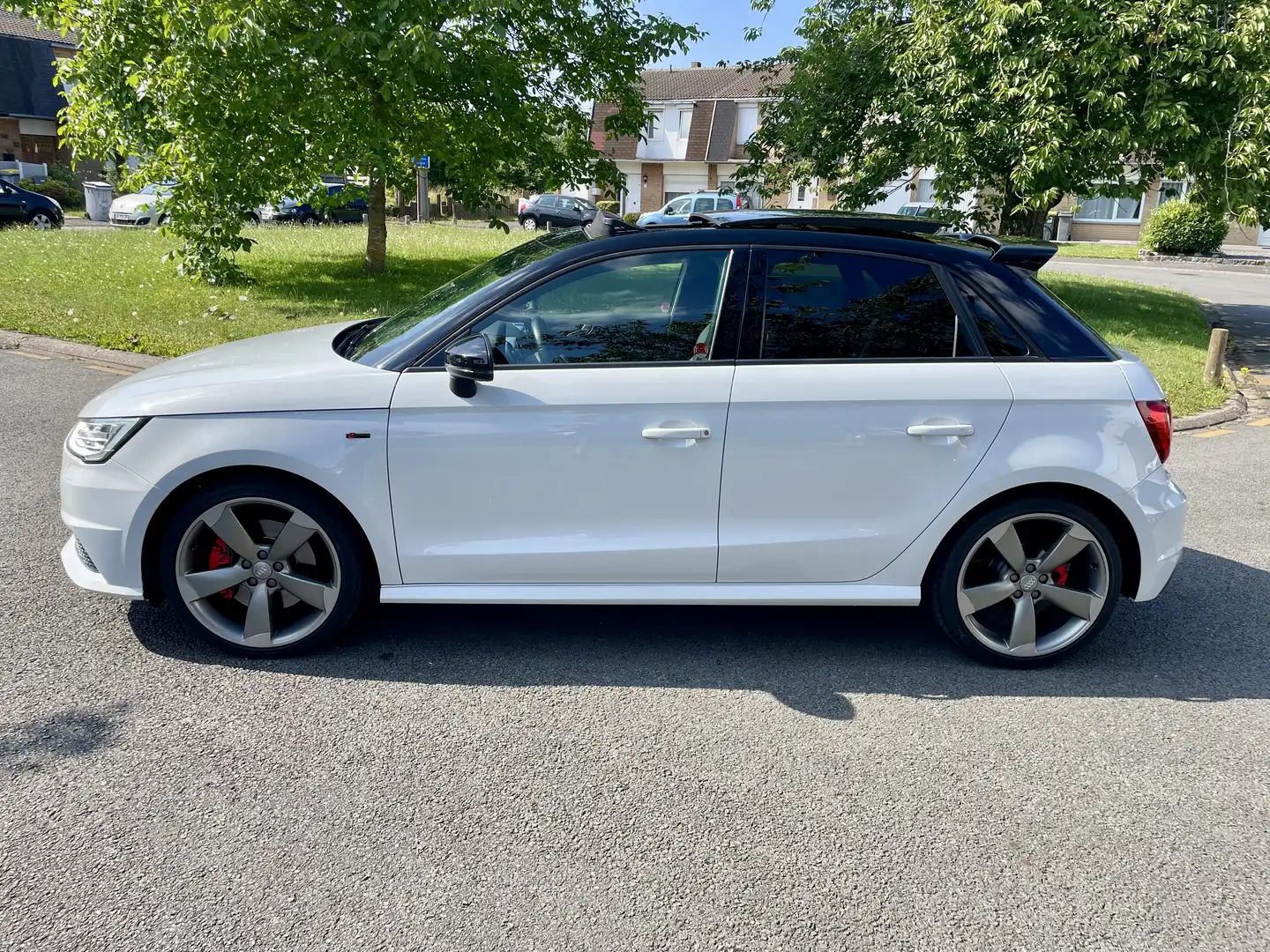 Audi A1 Sportback 1.8 TFSI 192 S tronic FULL Blanc - 2