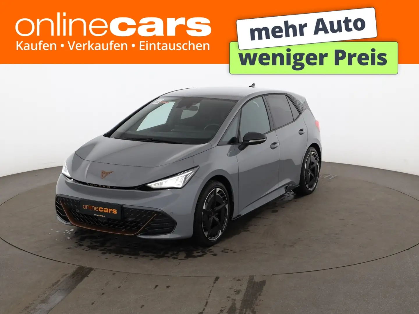 CUPRA Born 150 58kWh Aut LED WÄRMEPUMPE RADAR NAVI PDC Gris - 1