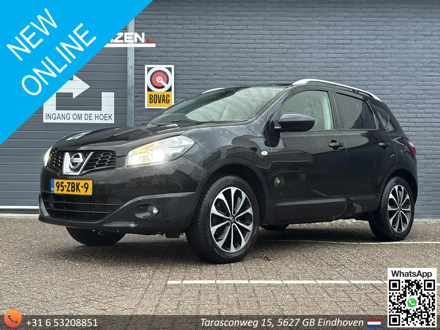 Nissan Qashqai 2.0 Tekna Automaat | Pano | Xenon | Stoelverwarmin Noir - 1