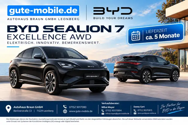 BYD Seal Excellence | BESTELLFAHRZEUG