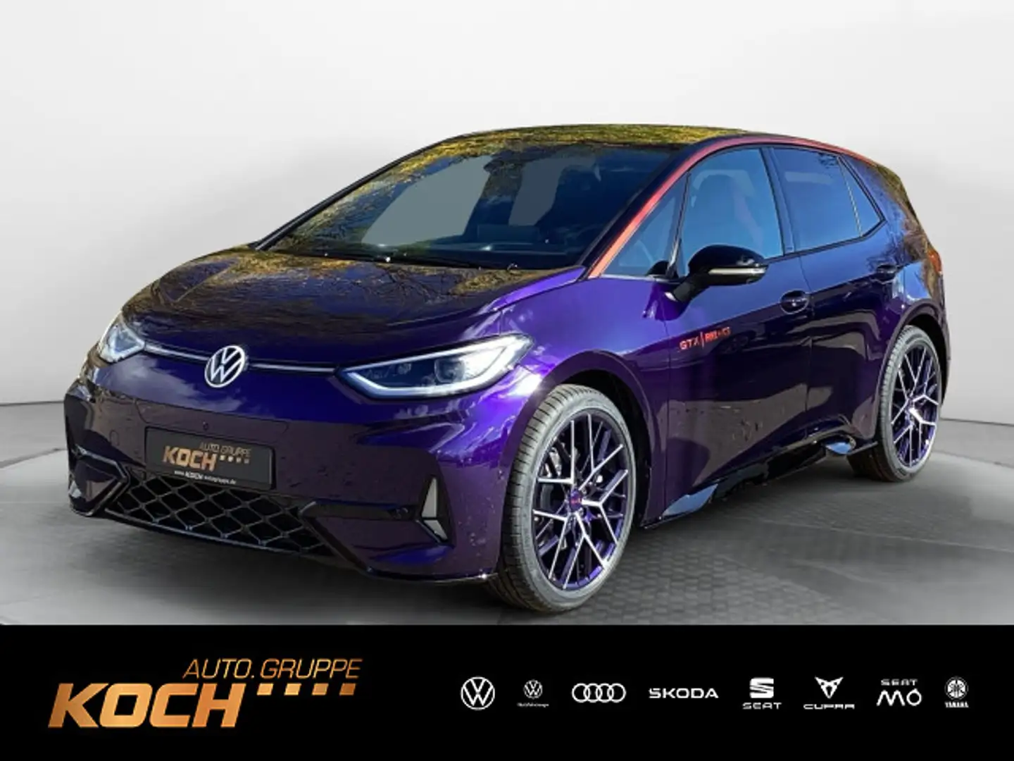 Volkswagen ID.3 GTX FIRE+ICE 210 kW (286 PS) 79 kWh 1-Gang- Violett - 1