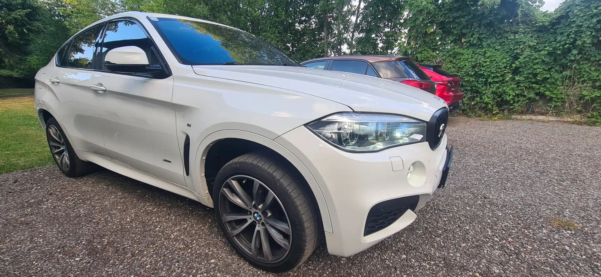 BMW X6 X6 M-paket  3.0 d Allrad Weiß - 2