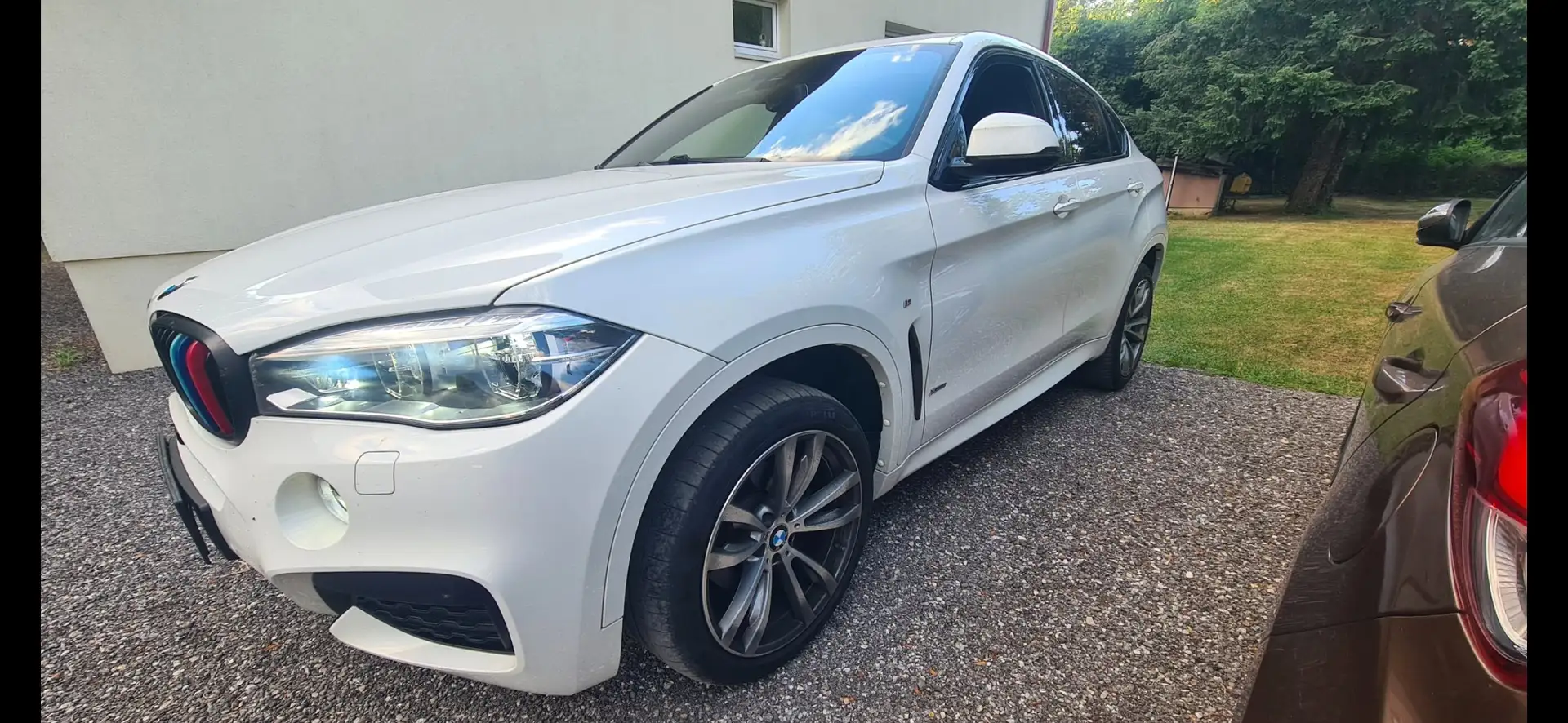 BMW X6 X6 M-paket  3.0 d Allrad Weiß - 1