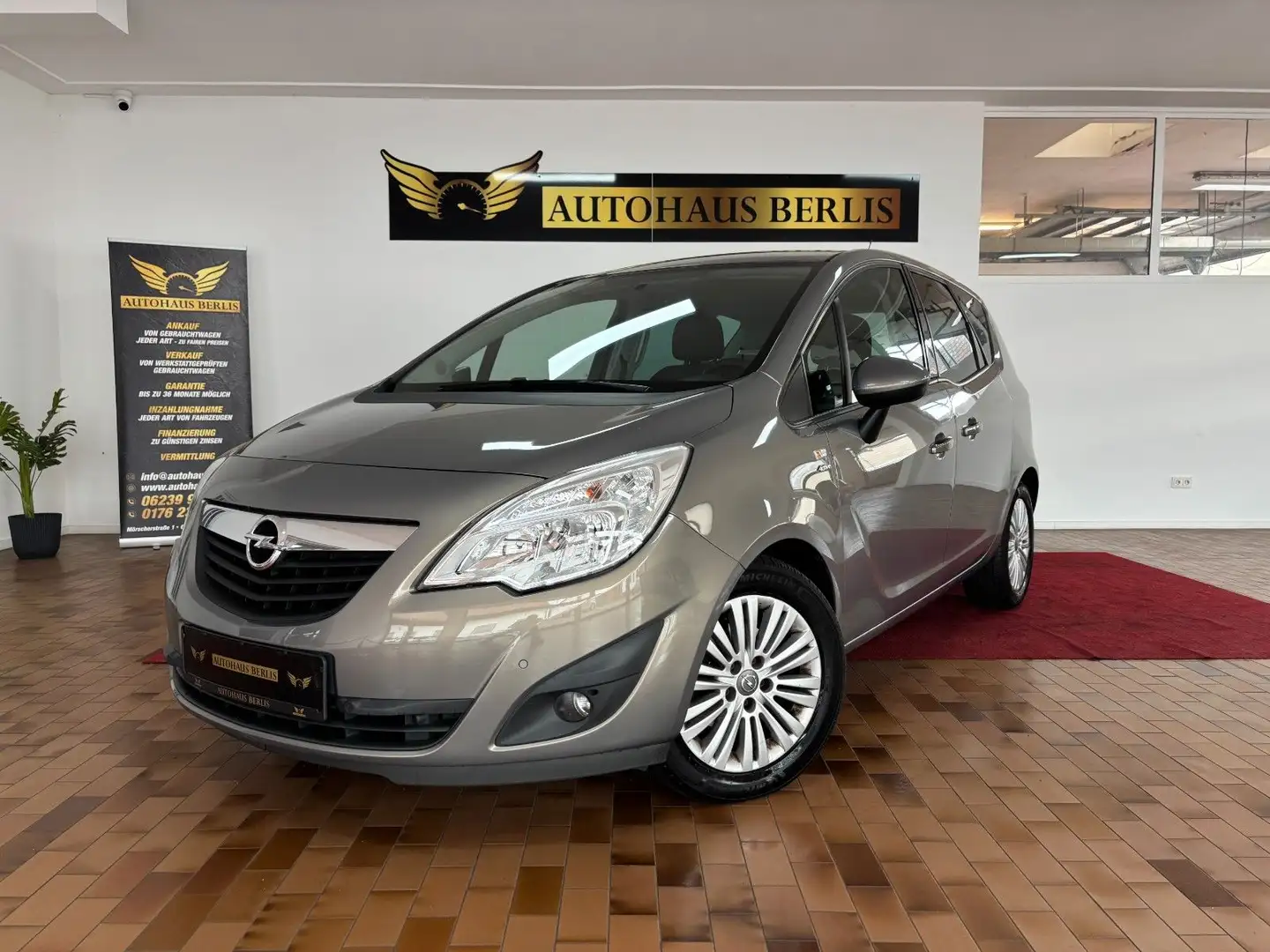 Opel Meriva B Active/AUTMTK/1.HND/SCKHFT/TEMP/SHZ/PDC Grau - 1