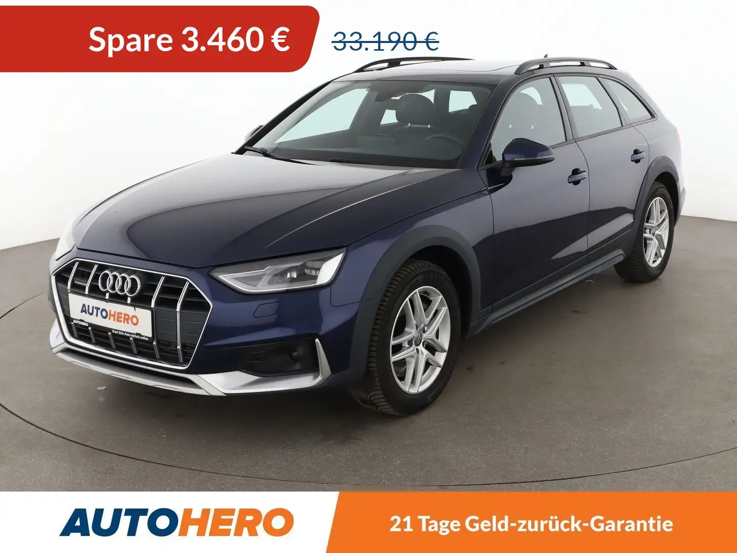 Audi A4 allroad 50 TDI quattro Aut.*NAVI*CAM*TEMPO* Blau - 1