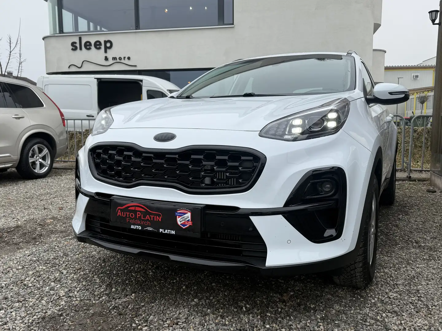 Kia Sportage 1,6 CRDI SCR MHD Black Edition Hybrid. Weiß - 2
