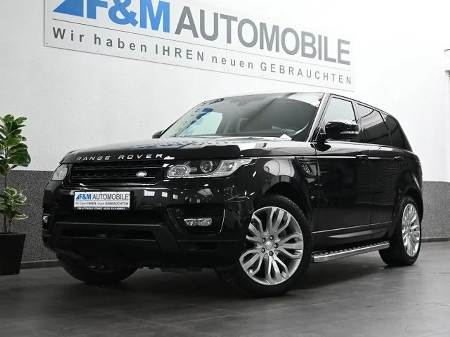 Land Rover Range Rover Sport 3.0 SDV6 HSE Navi Leder R-Kam Schwarz - 2