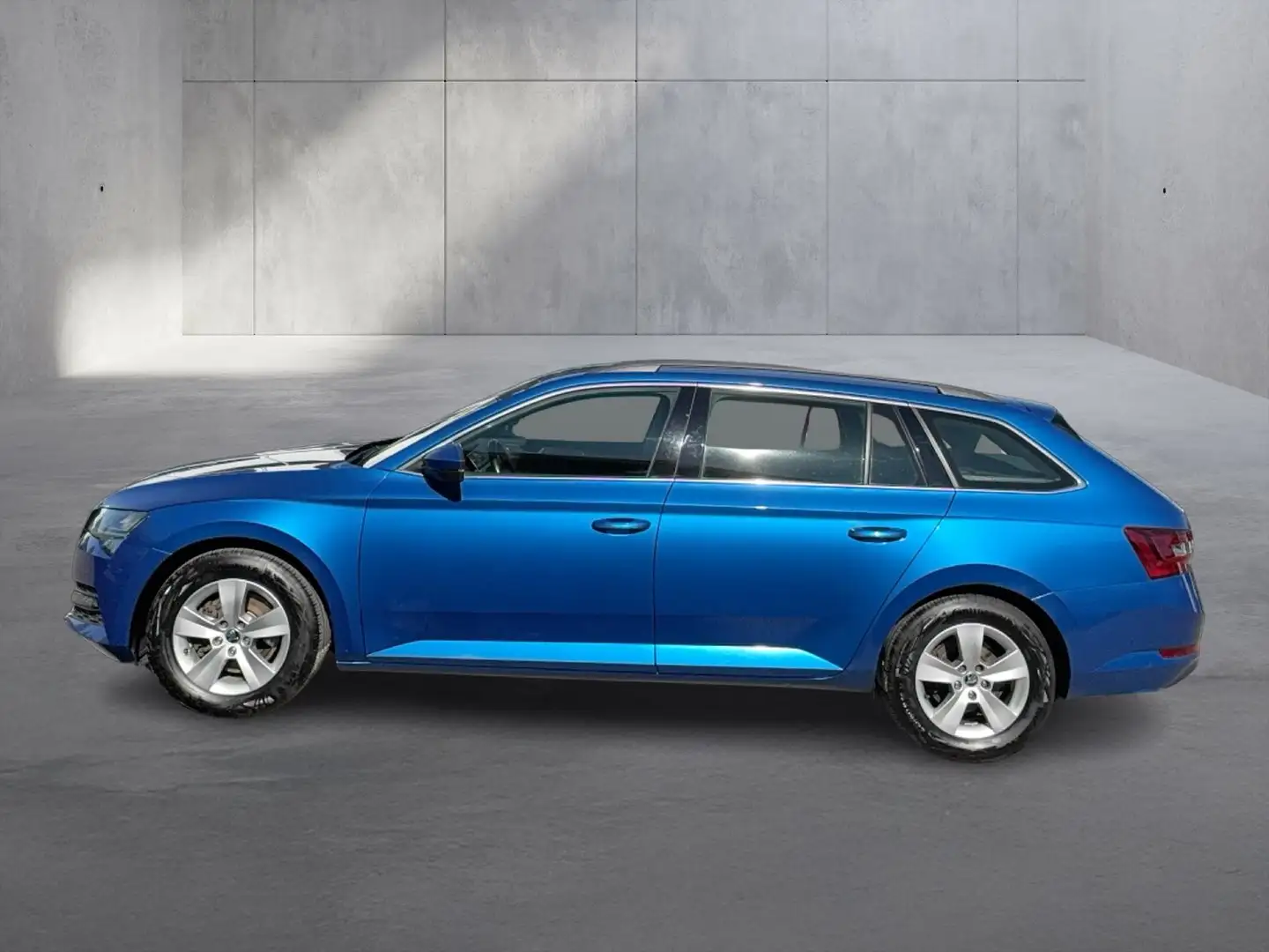 Skoda Superb Ambition TDI DSG Blau - 2