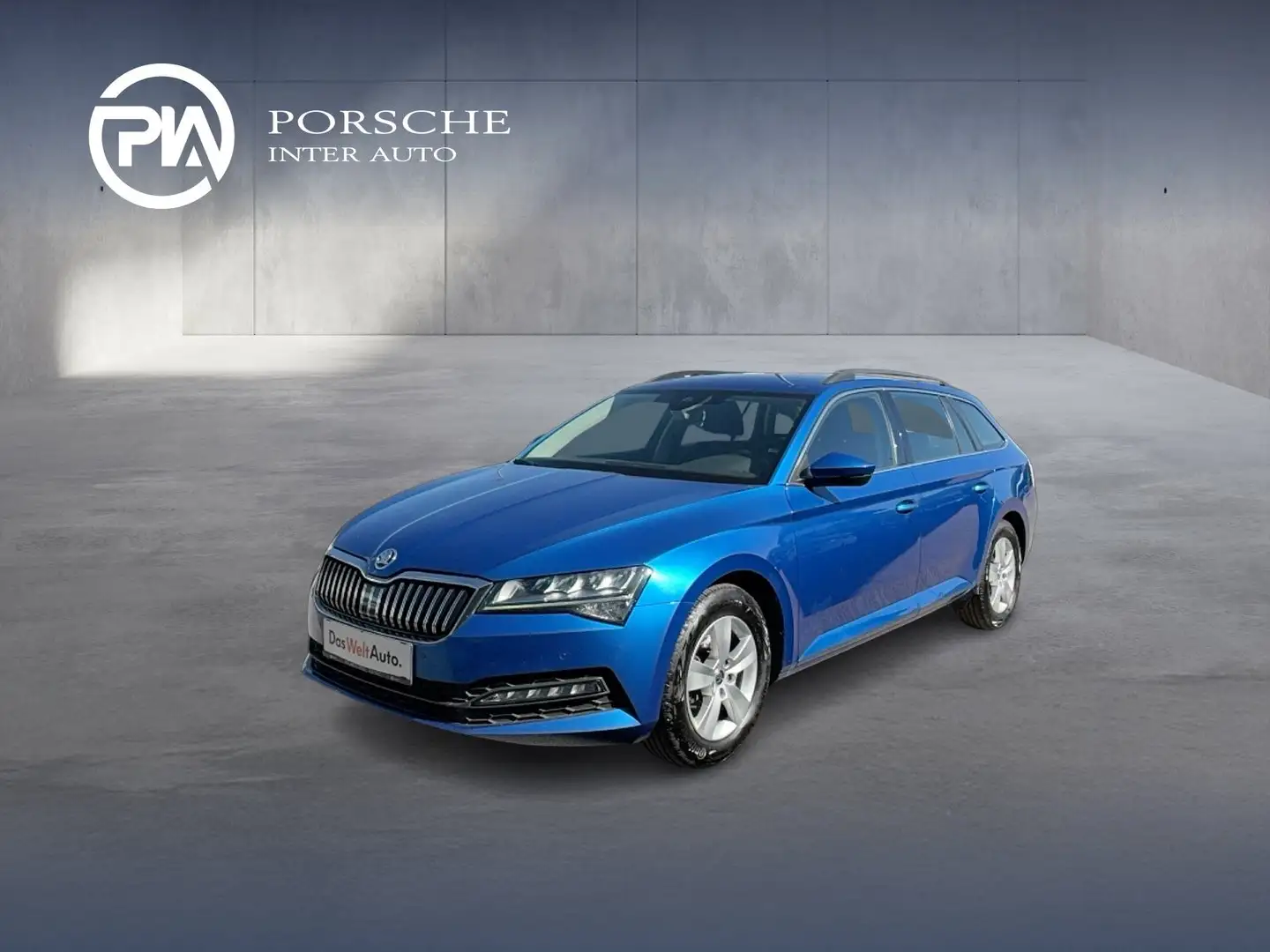 Skoda Superb Ambition TDI DSG Blau - 1
