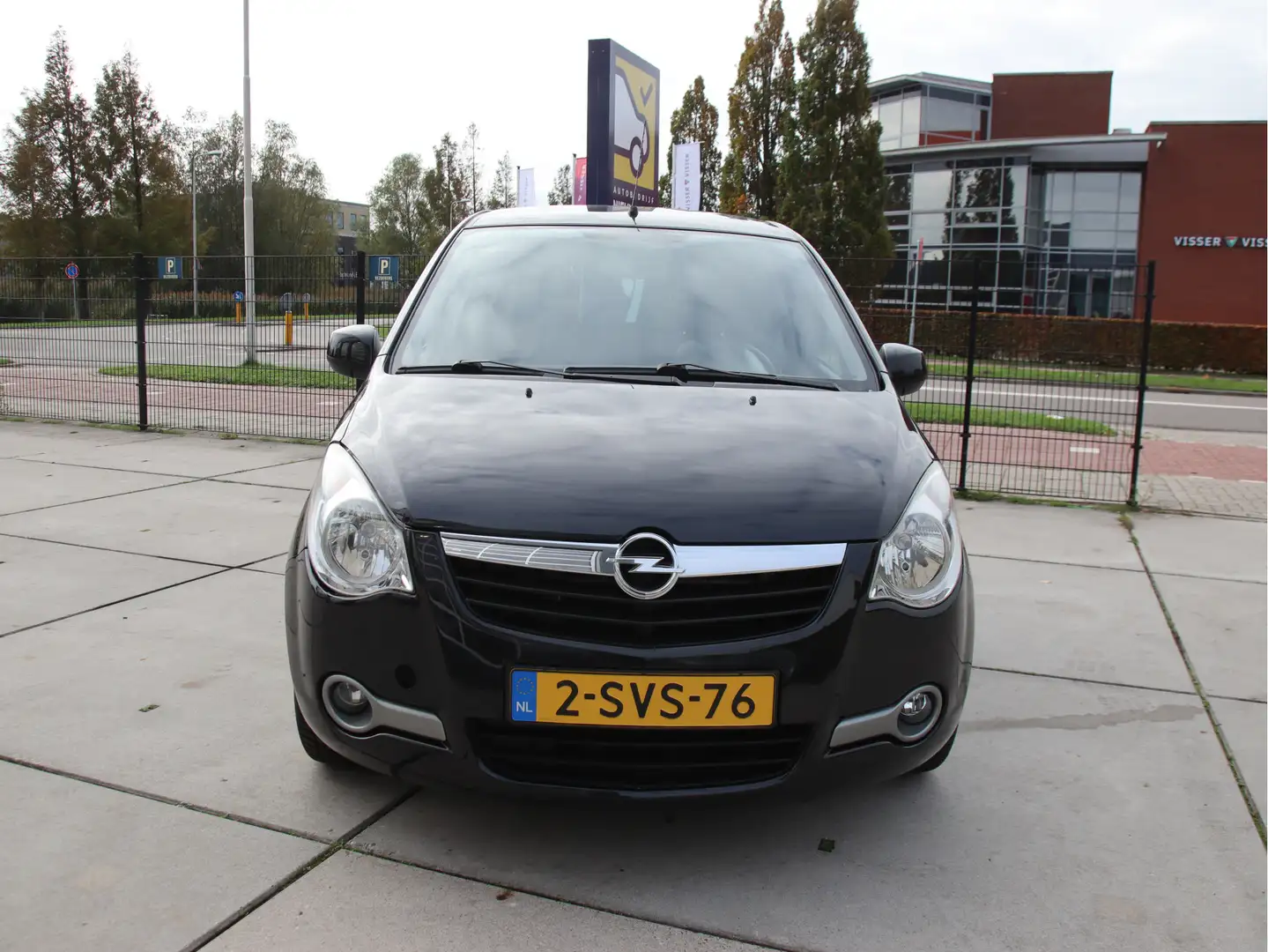 Opel Agila 1.2 Edition Automaat, NL auto, Airco, Cruise, UNIE Noir - 2