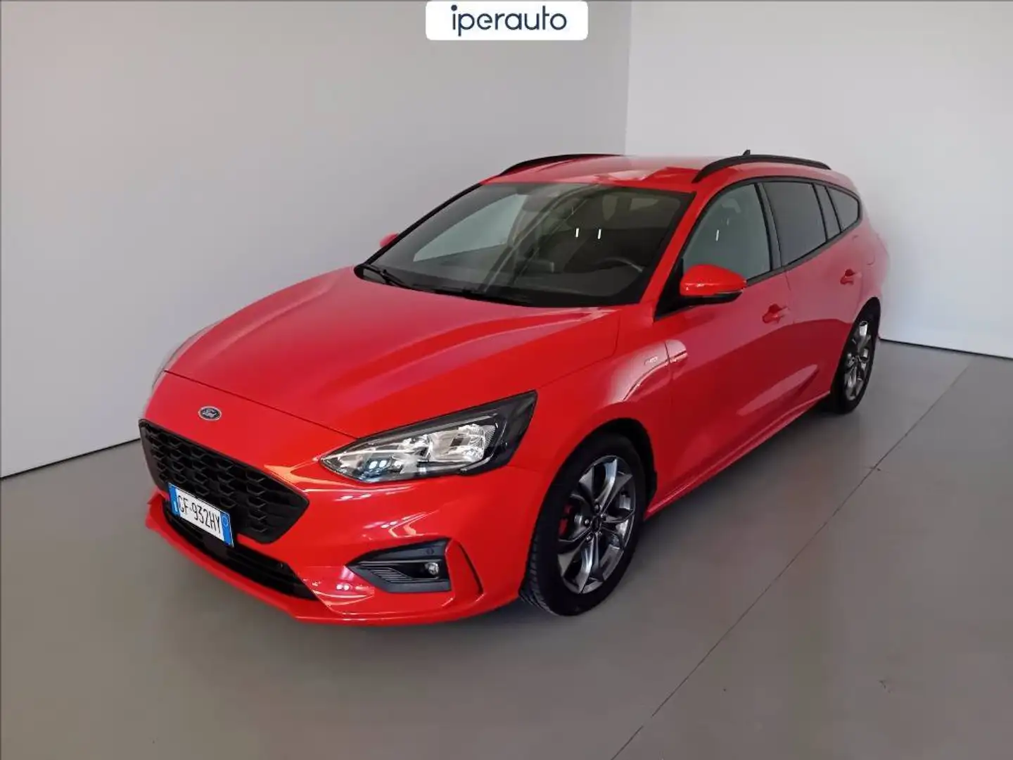 Ford Focus sw 1.0 ecoboost h st-line s&s 125cv my20.75 Rosso - 1
