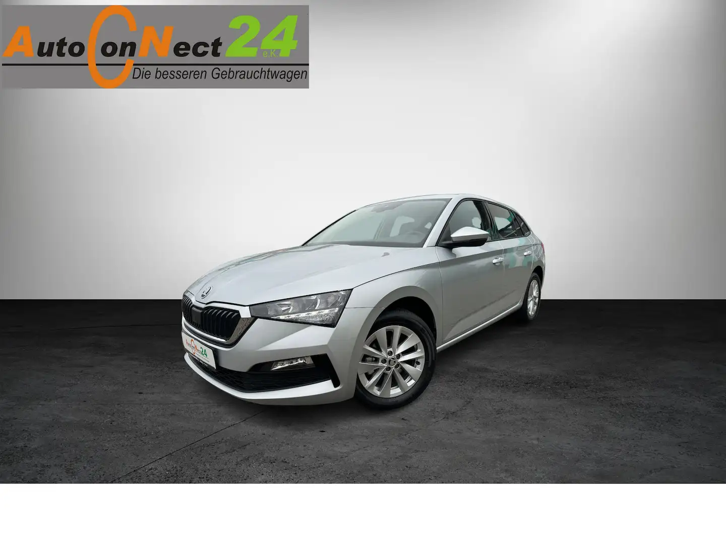 Skoda Scala 1.5 TSi Tour De France *virt.CP/ACC/DSG/Navi-App/L Silber - 1