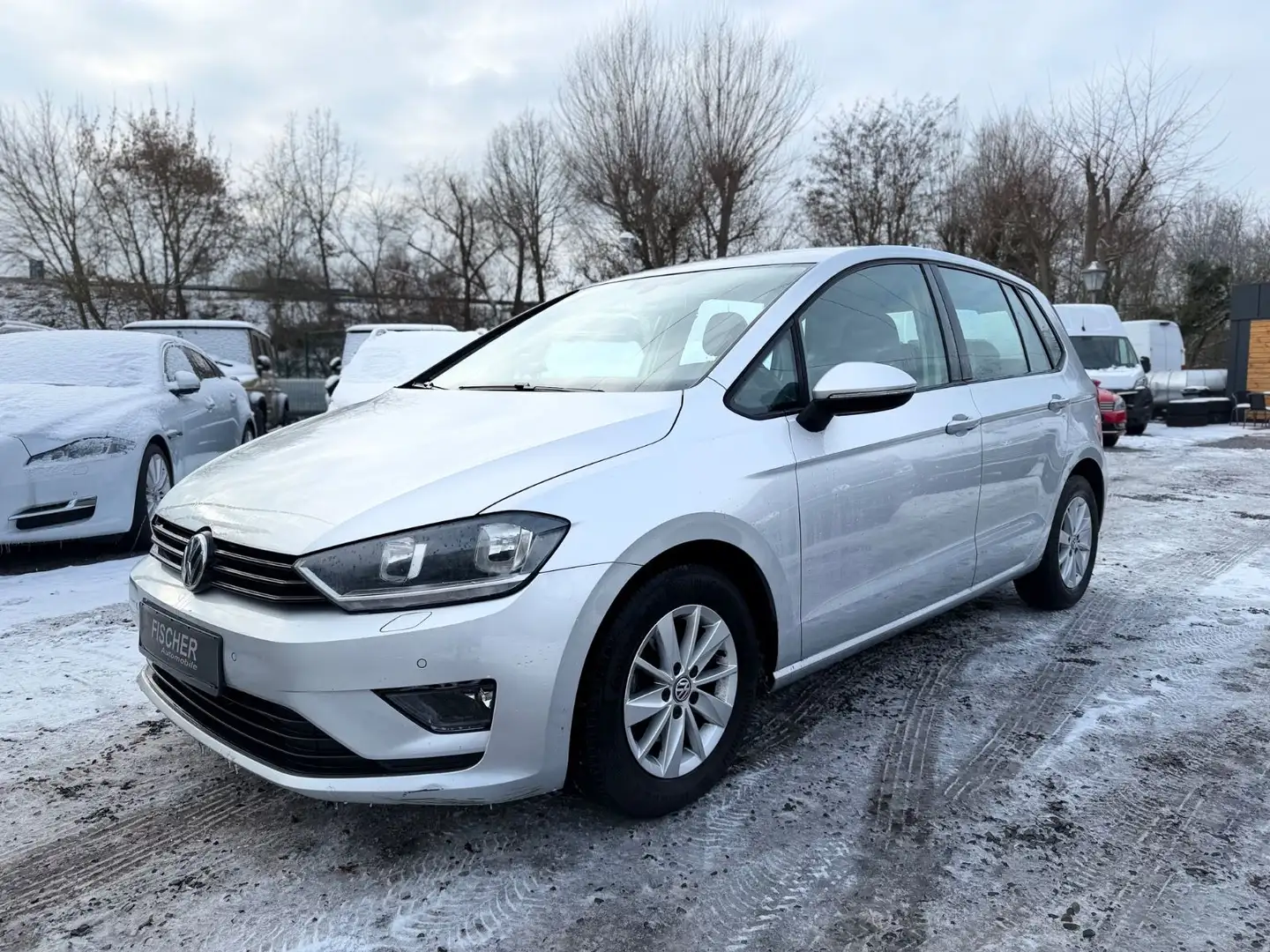 Volkswagen Golf Sportsvan Trentline+DSG+KLIMATRONIK+SITZHEI Silber - 1