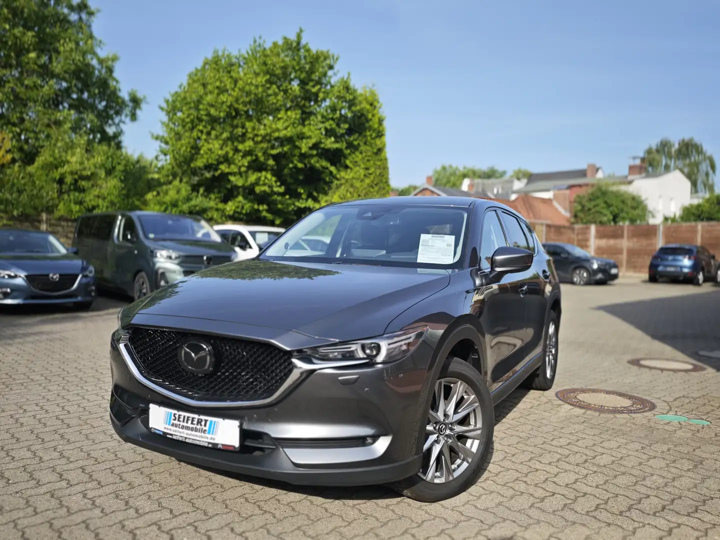 Mazda CX-5 SKYACTIV-G 194 6AG Sports-Line Grau - 1