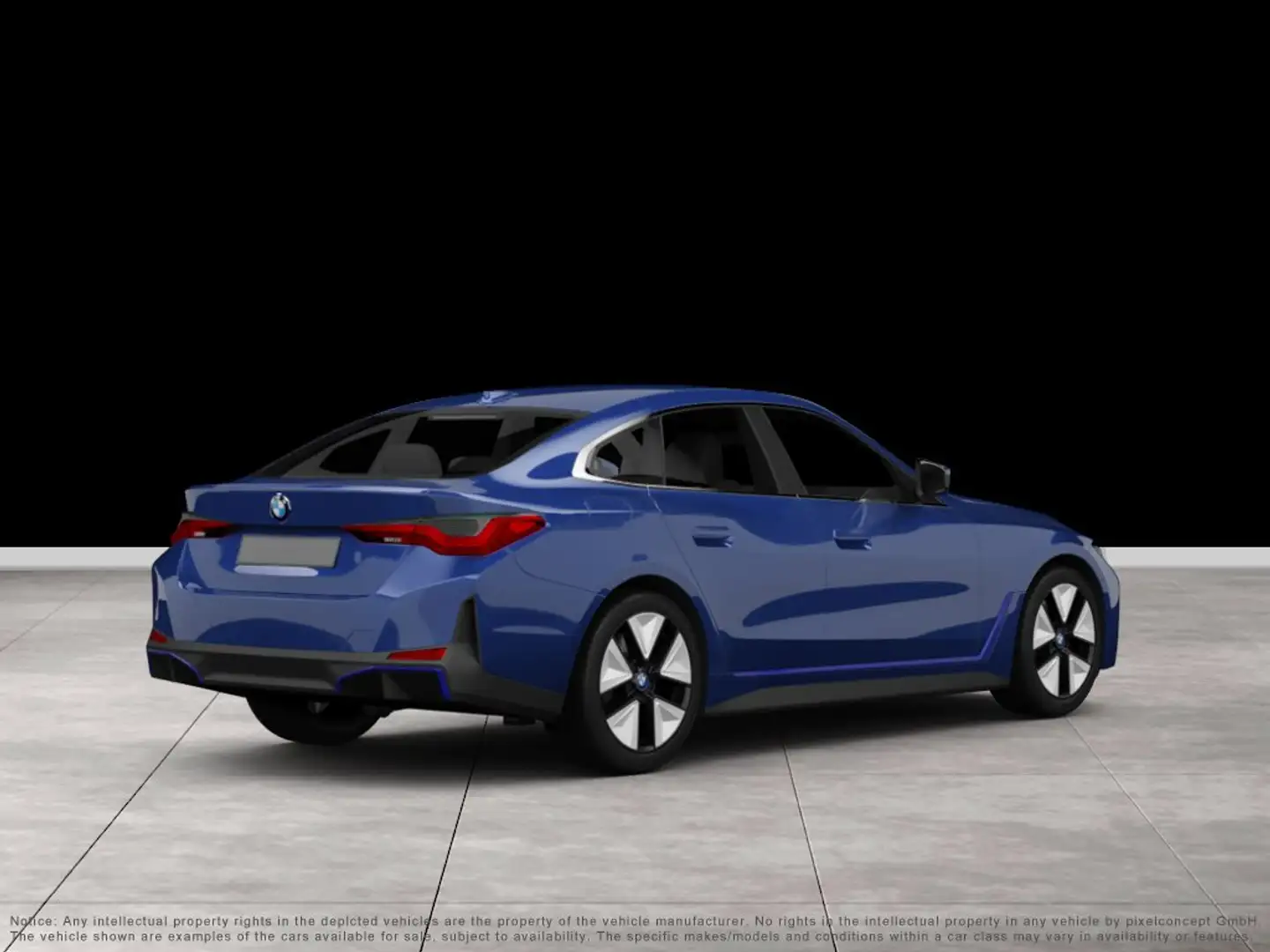 BMW i4 eDrive40 Gran Coupé 480€ netto/mtl.*M Sportpaket*H Blau - 2