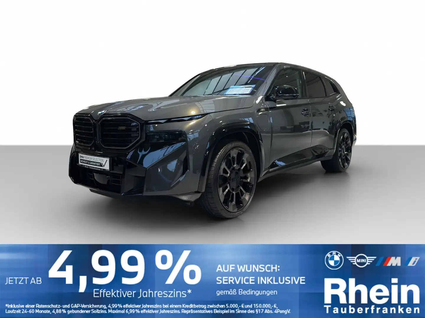 BMW XM AHK*B&W*MASS*360*S-LÜFT*SoftC*GARAGE*GESTK Grau - 2
