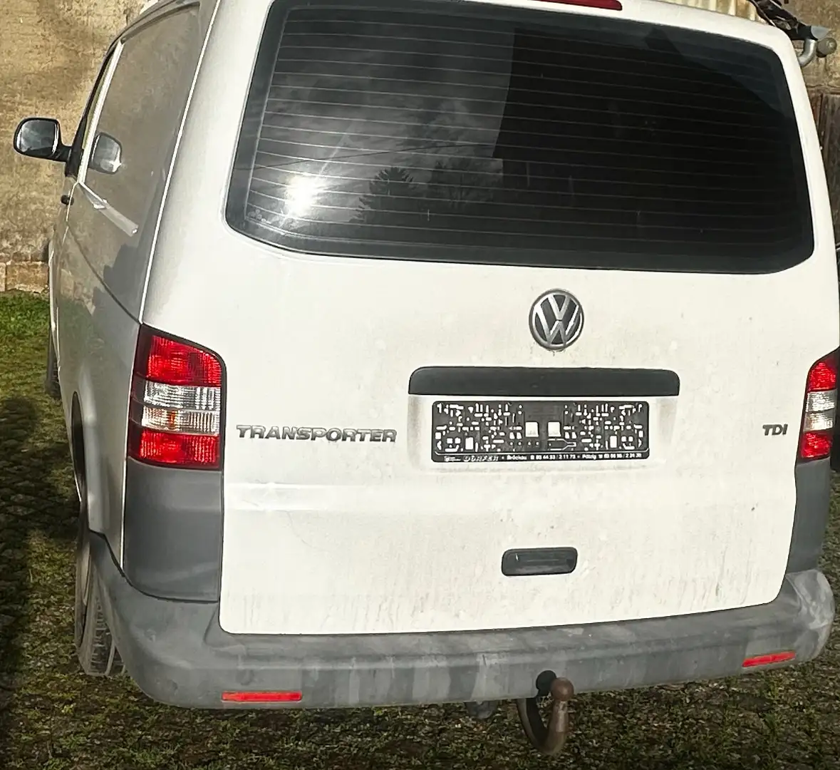 Volkswagen T5 Transporter Kasten Weiß - 2