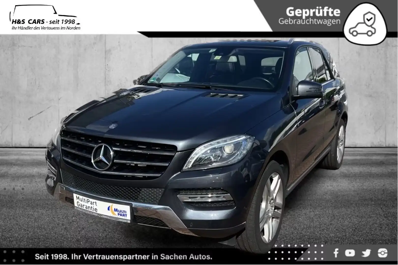Mercedes-Benz ML 350 BlueTEC 4M 2.H BI-XEN SCHIEBD COM VOLLLED Grau - 2