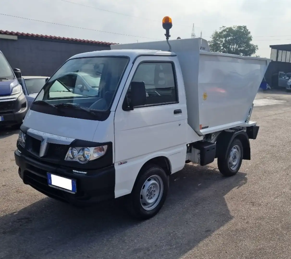 Piaggio PORTER  1.3 BENZINA " VASCA RIFIUTI Blanc - 1