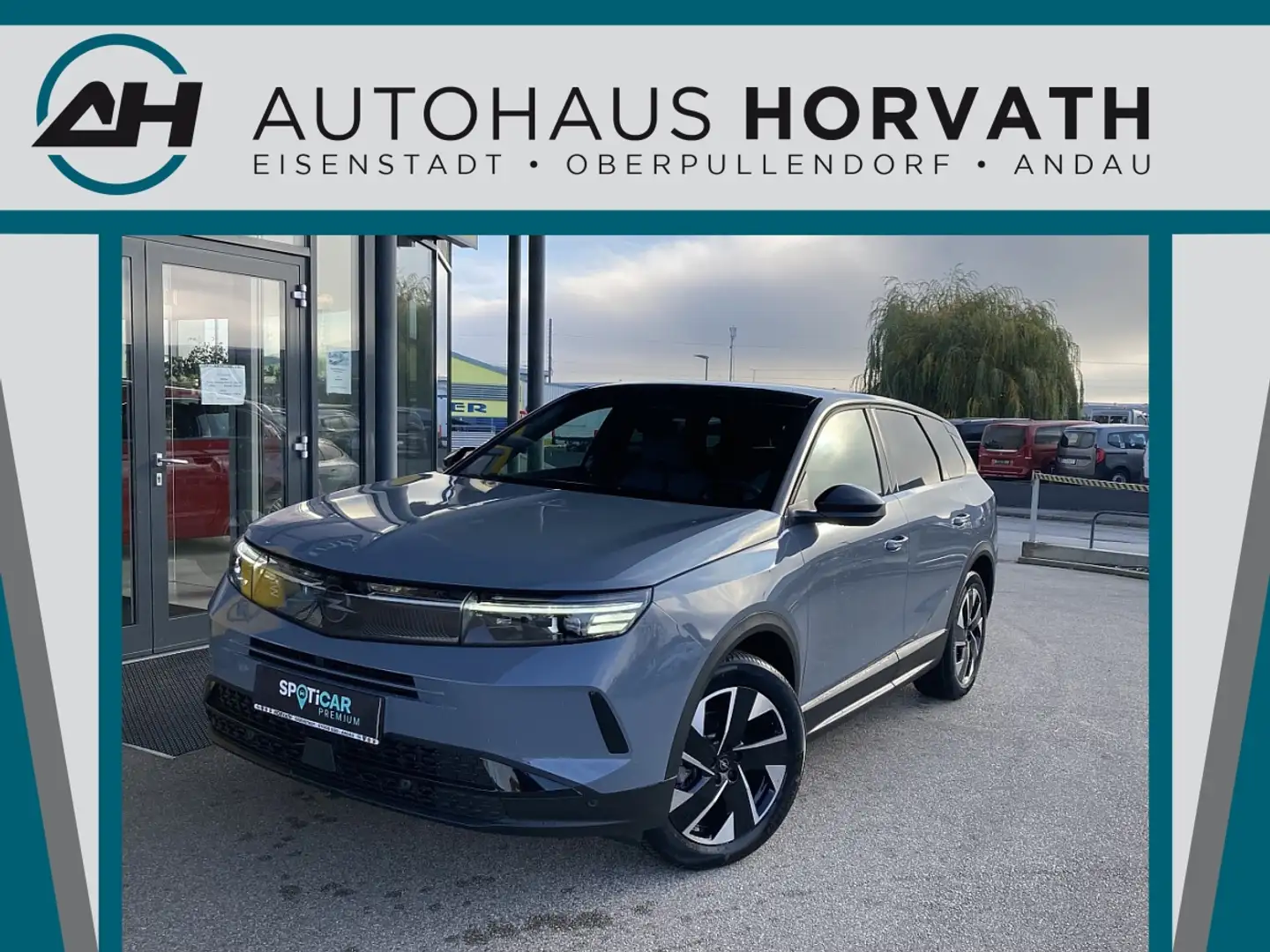 Opel Grandland 1.2 MHEV GS Aut.!LEDMATRIX,FOCAL,AHV,VOLL! Grau - 1