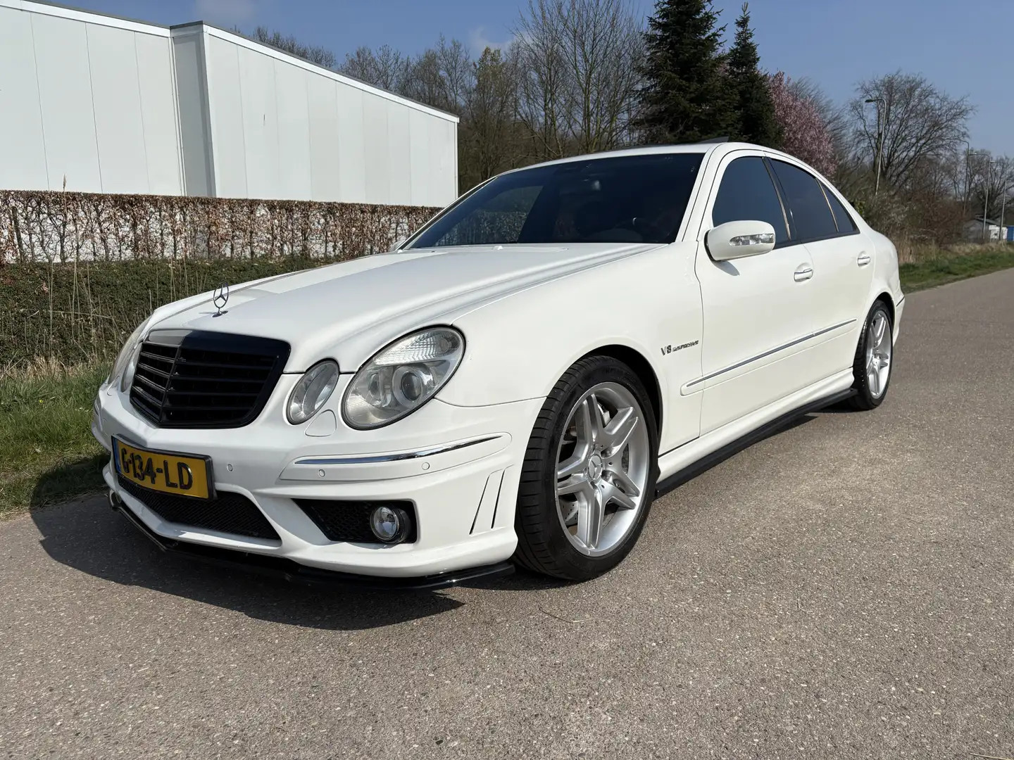 Mercedes-Benz E 55 AMG AUTOMAAT / NAVI / CRUISE / 157dkm! / YOUNGTIMER Beyaz - 1