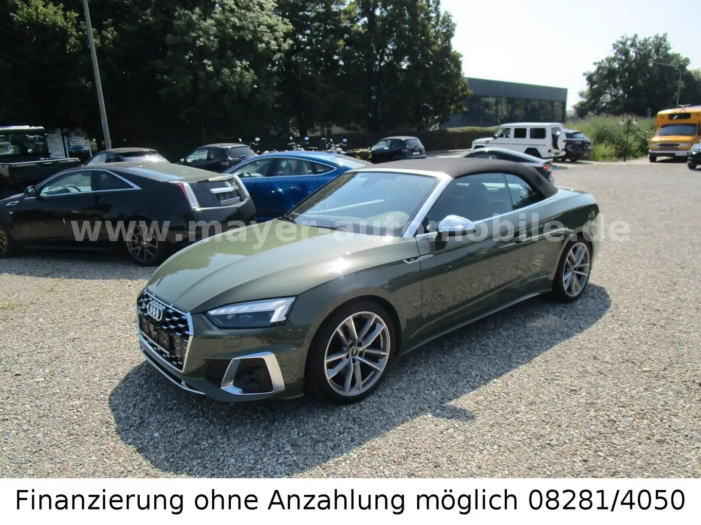 Audi S5 Cabriolet 3.0 TFSI quattro*19"*DAB*Massage* Grün - 1