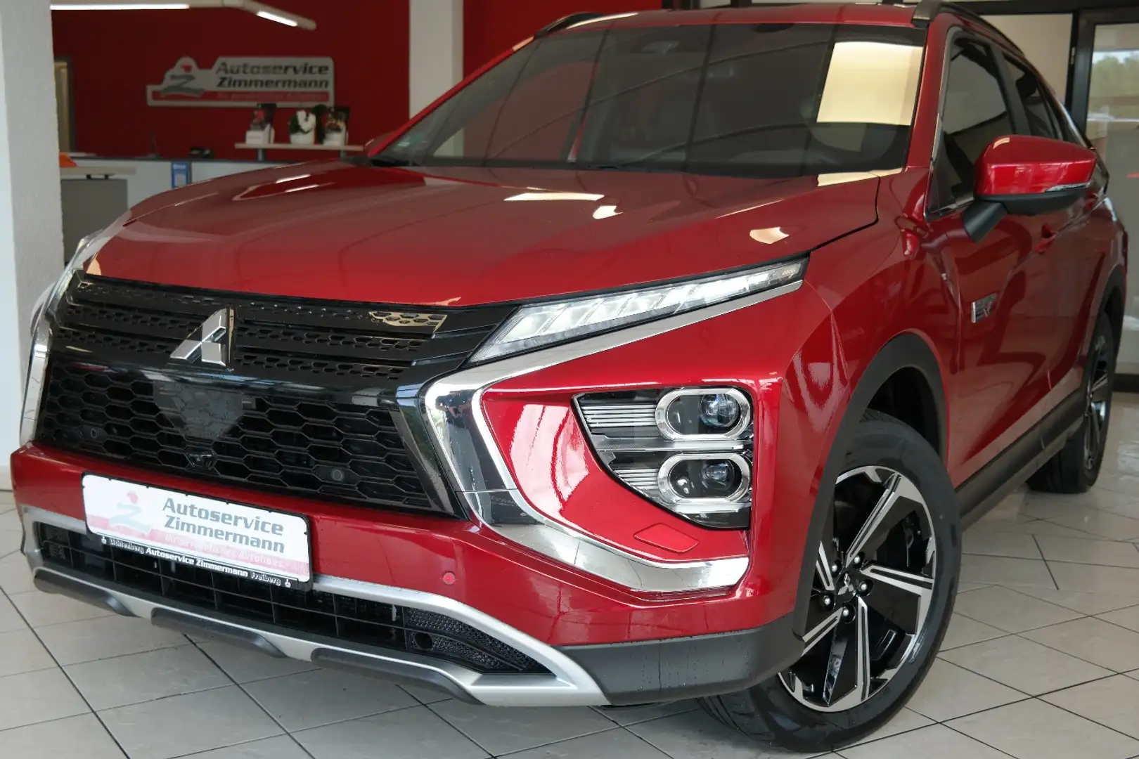 Mitsubishi Eclipse Cross PHEV PLUS mit Intro Edition-Paket Rot - 1