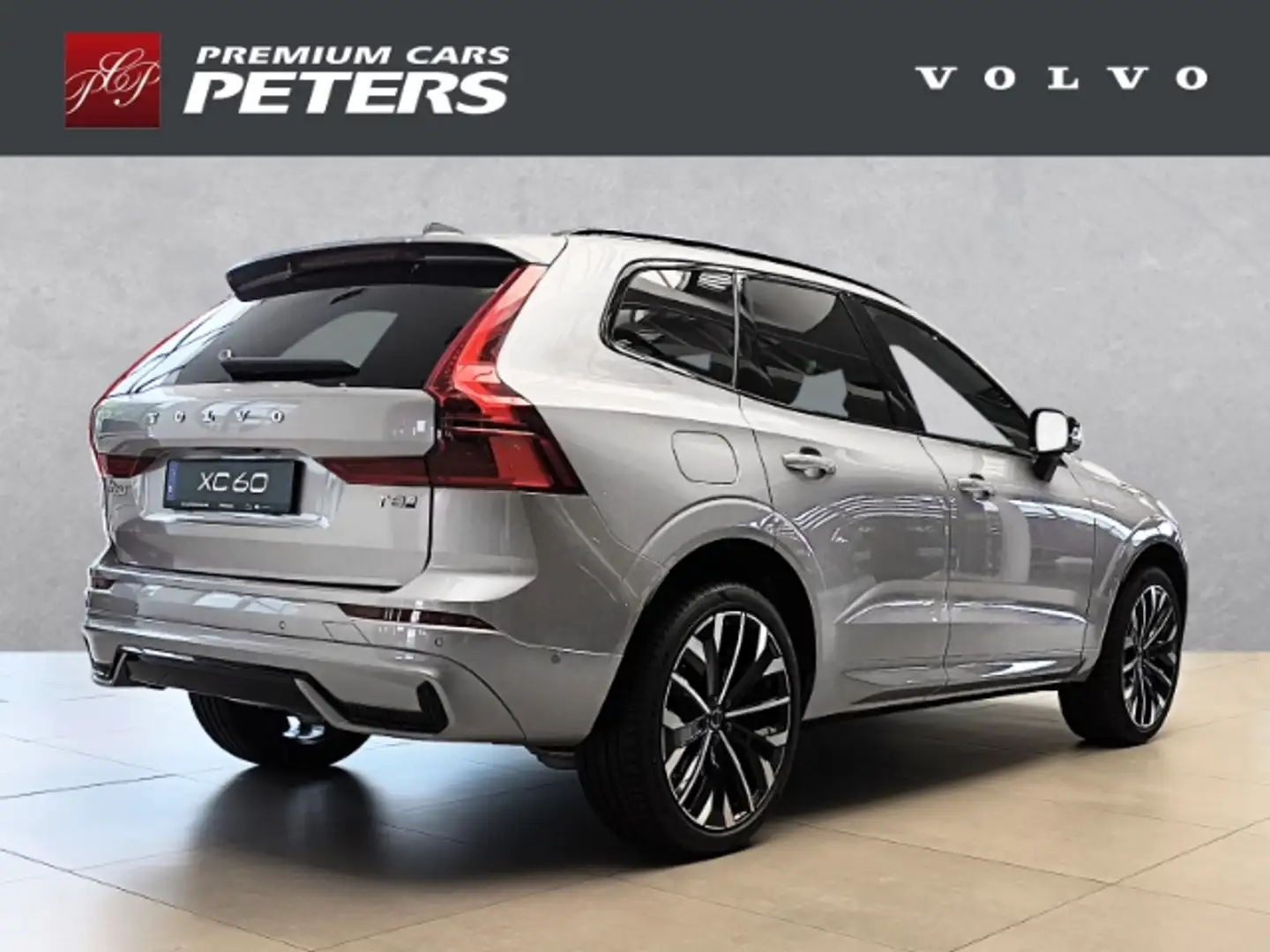 Volvo XC60 Ultra Dark *FACELIFT* Plug-In Hybrid AWD T8 EU6e H Silber - 2