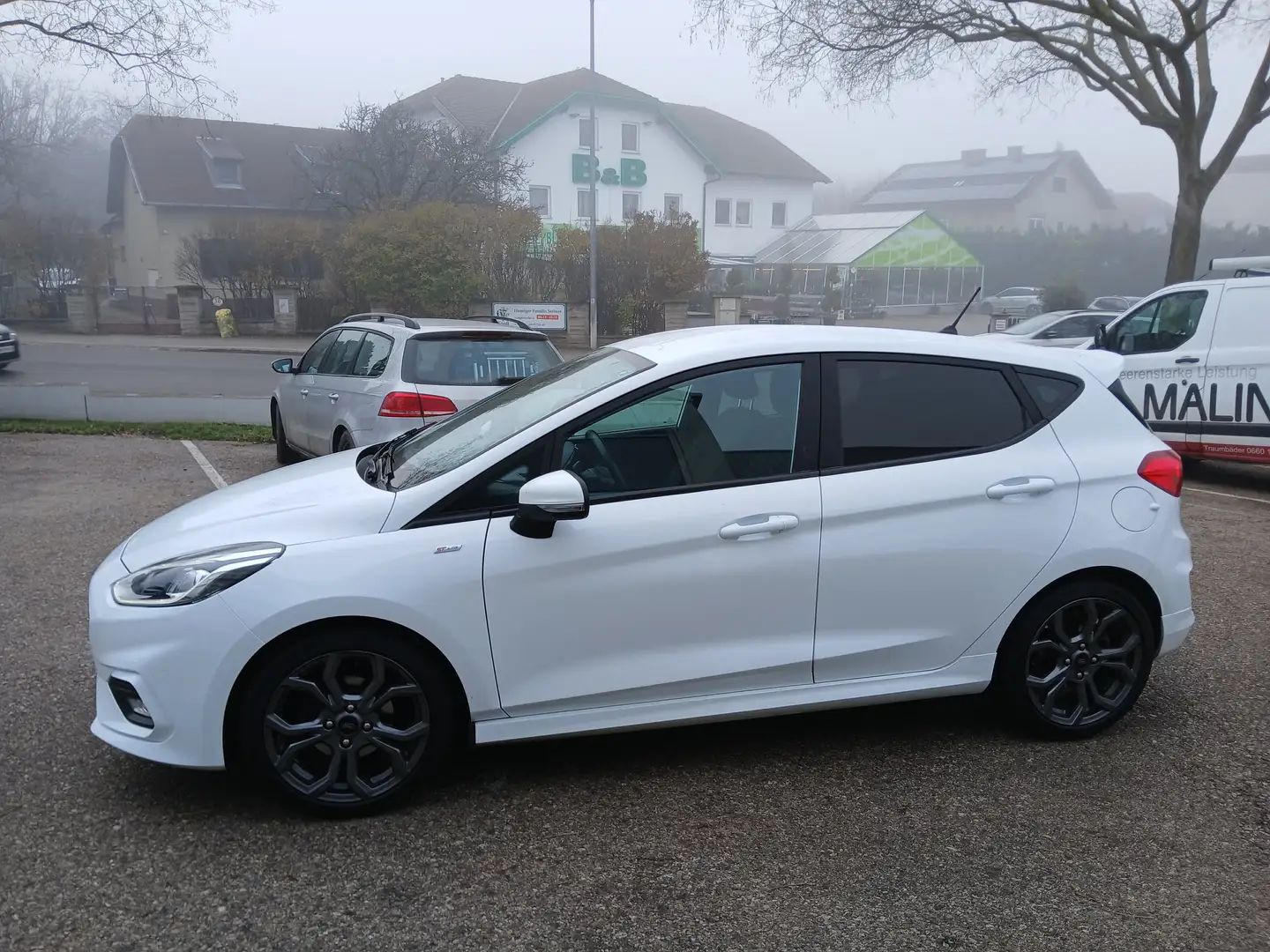 Ford Fiesta ST-Line 1,0 EcoBoost ST-Line Weiß - 2