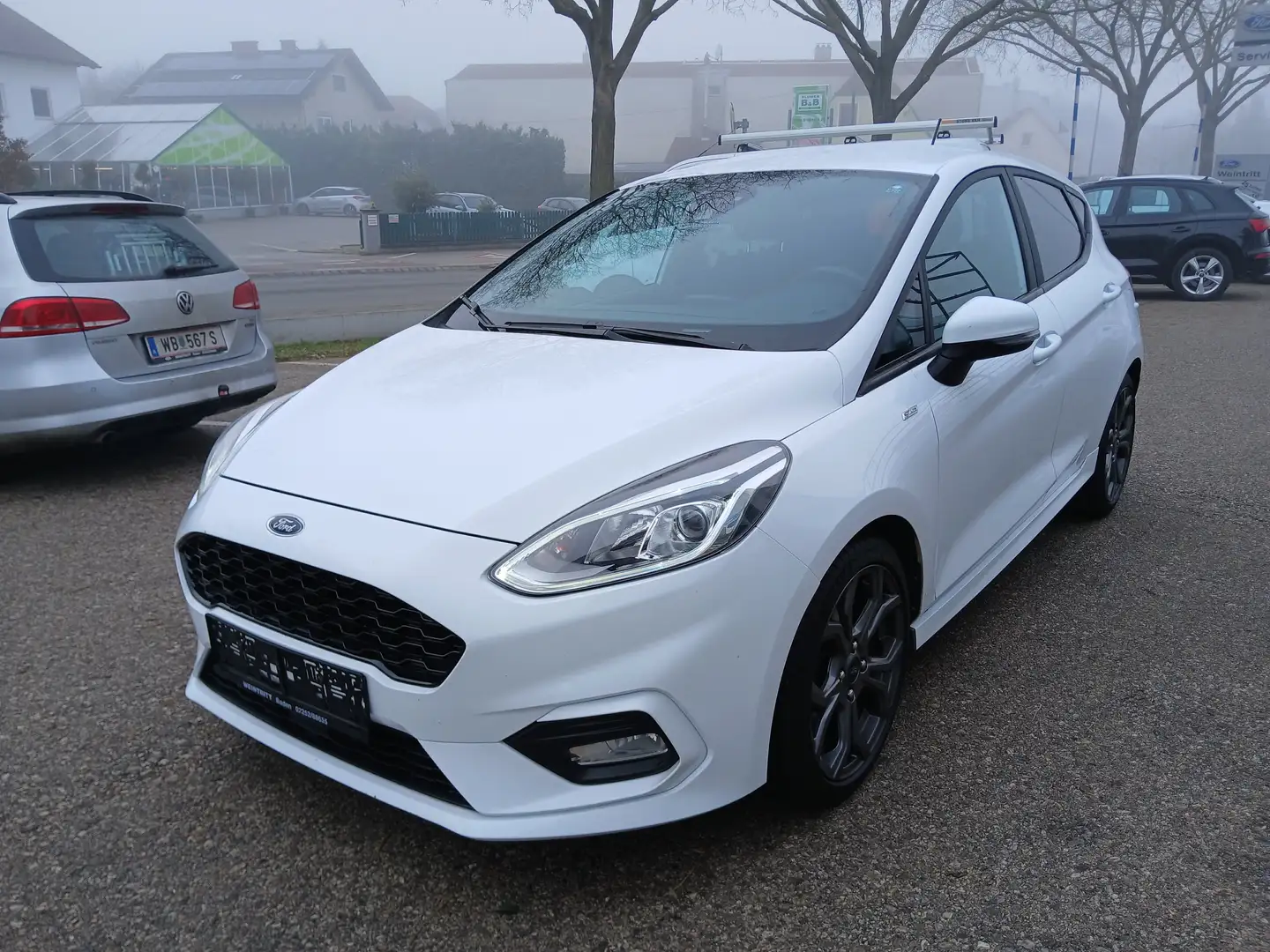 Ford Fiesta ST-Line 1,0 EcoBoost ST-Line Weiß - 1