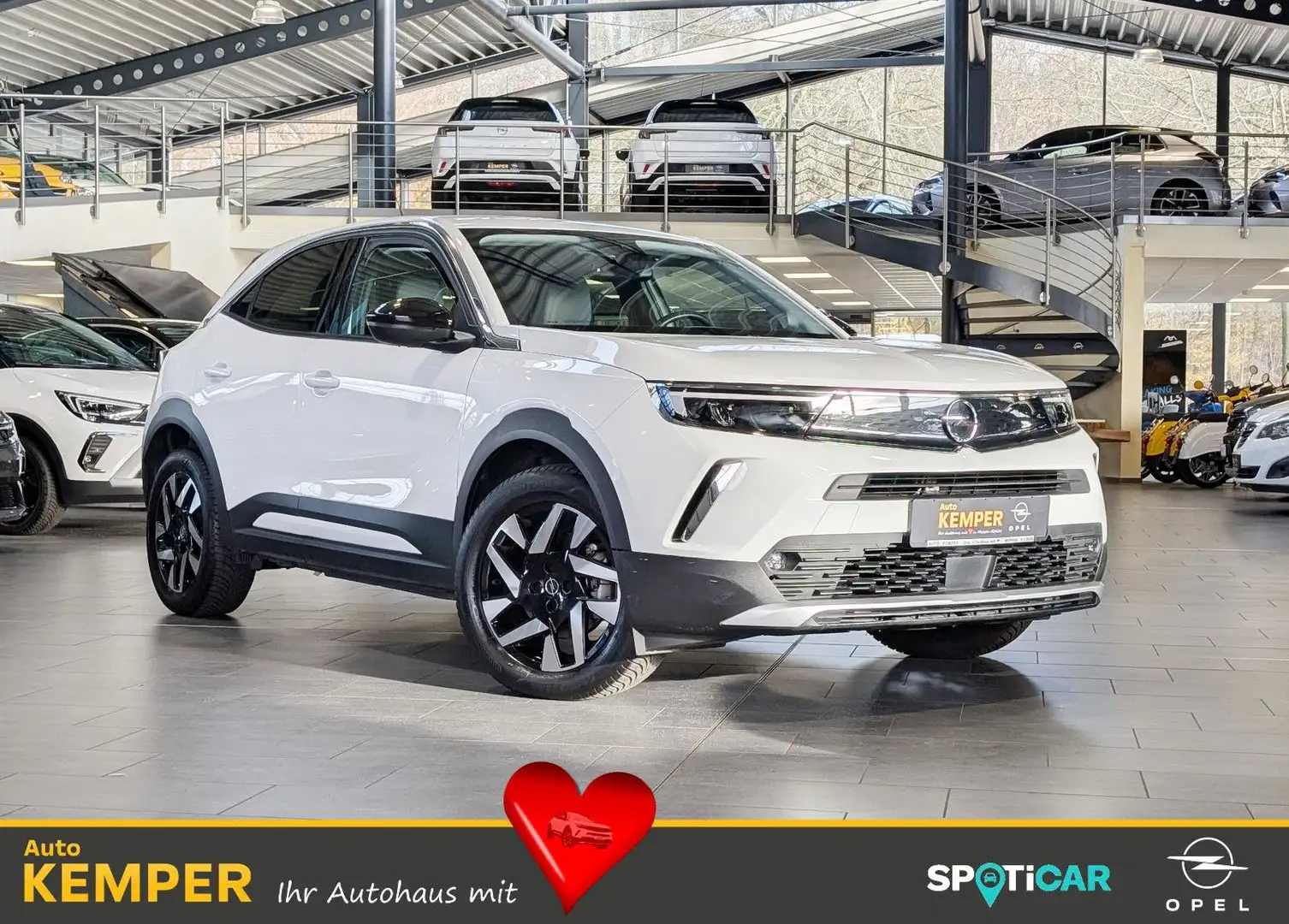 Opel Mokka-E Elektro Elegance *Kamera*Navi* Blanc - 1