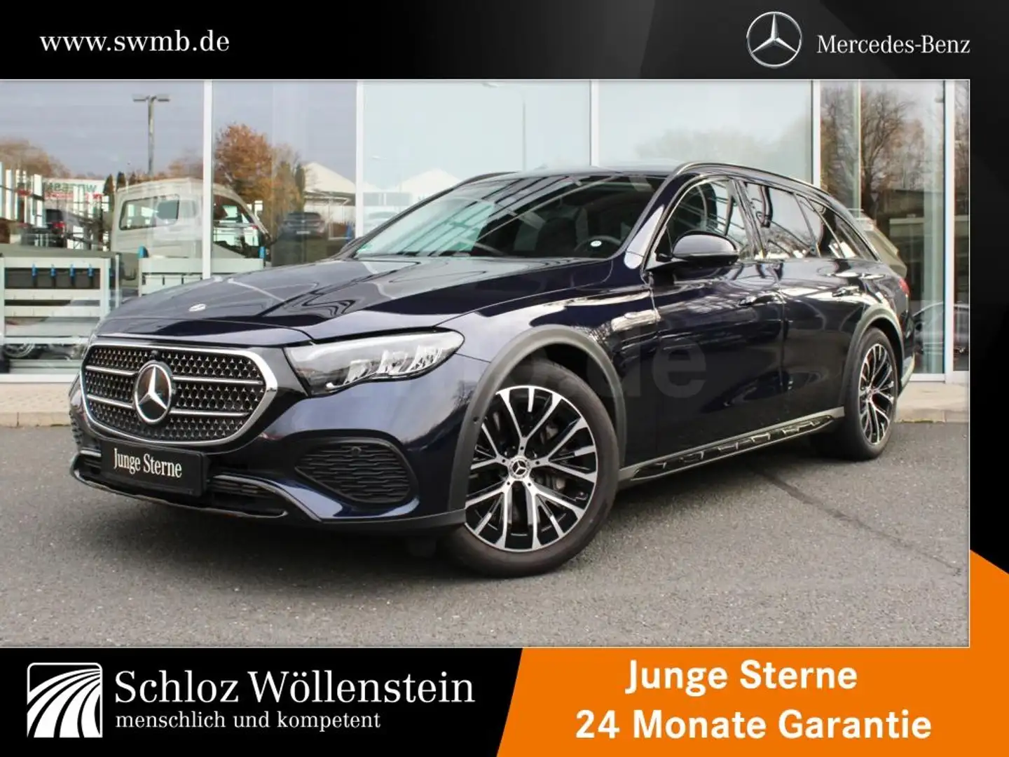 Mercedes-Benz E 300 de 4M All-Terrain LED/AHK/DISTRONIC/Keyless Bleu - 1