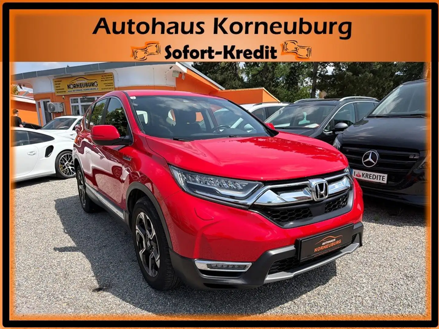 Honda CR-V 2.0 HYBRID Elegance*1.Besitz mit nur 30.800 km Rot - 1