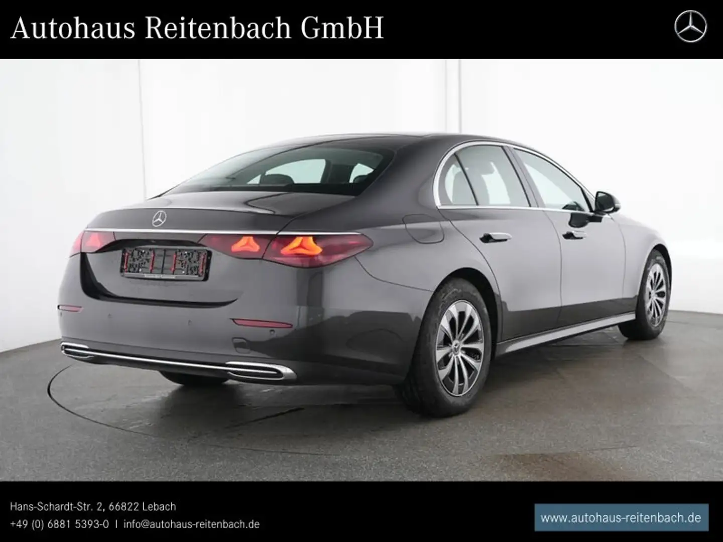 Mercedes-Benz E 220 E220D LIMO AVANTGARD DISTR TOTWI+AMBIENT+NAV+LED Grau - 2