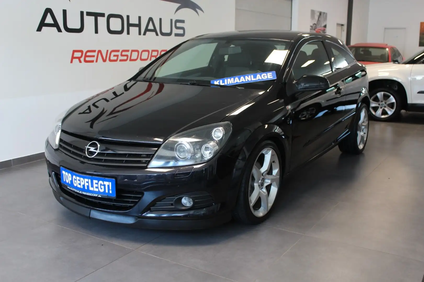 Opel Astra H GTC Sport ATM 90000 Km Zwart - 2