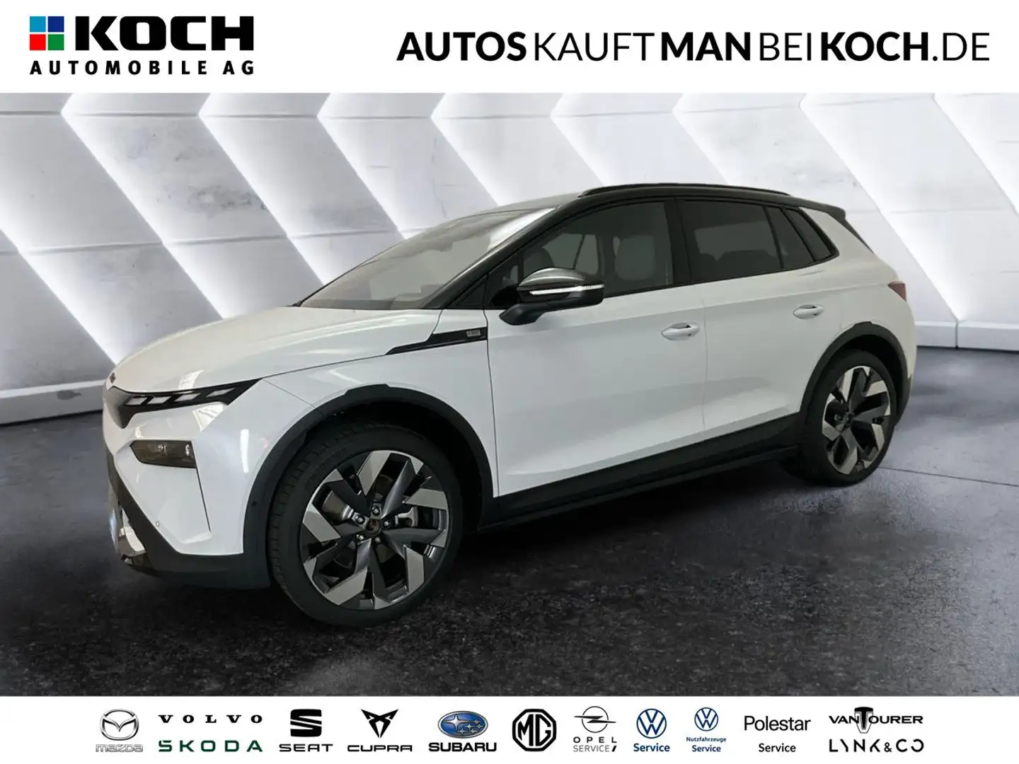 Skoda Elroq 85 First Edition MAXX NAVI MATRIX AHZV HUD Blanc - 1