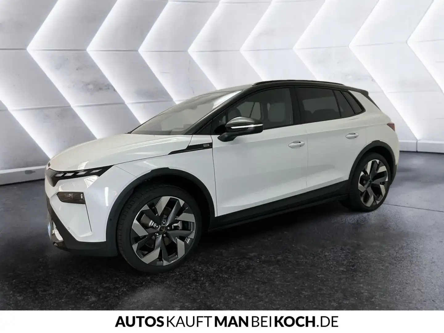 Skoda Elroq 85 First Edition MAXX NAVI MATRIX AHZV HUD Blanc - 2