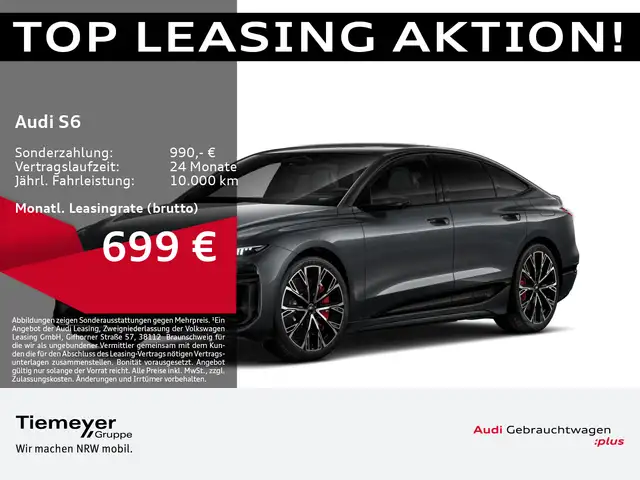 Audi S6 e-tron Sportback EDT. ONE GREY BuO PANO oLED