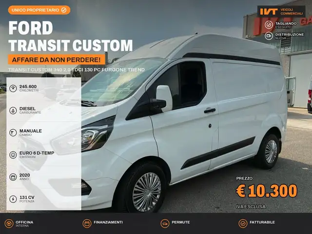 Ford Transit Custom Transit Custom 340 2.0 TDCi 130 PC Furgone Trend