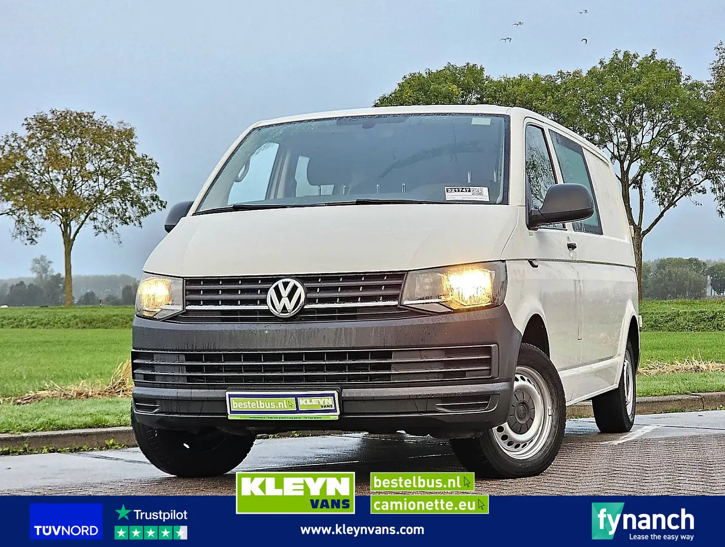 Volkswagen Transporter 2.0 TDI ac DC EURO6 Blanc - 1