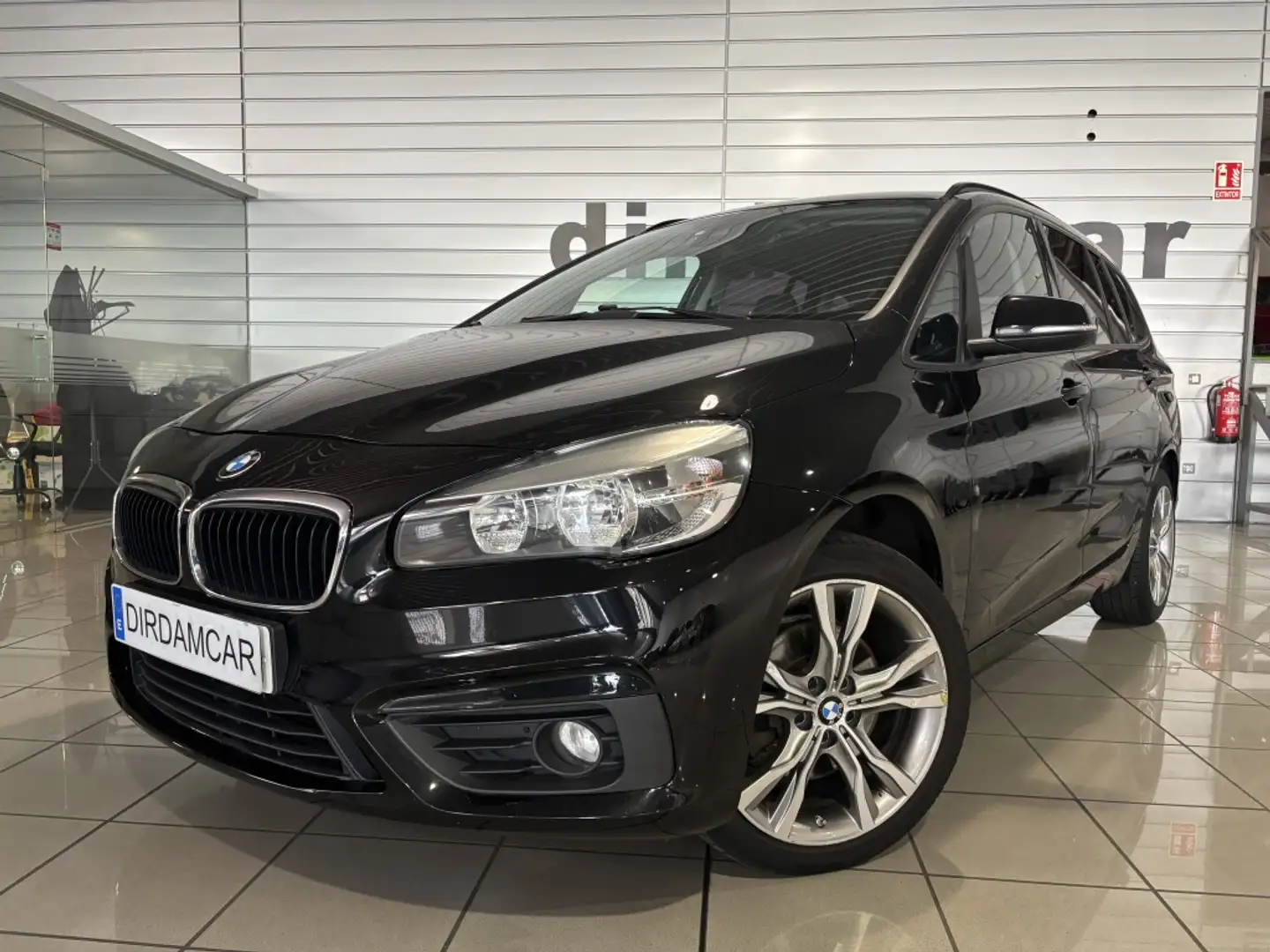 BMW 218 218dA Gran Tourer Zwart - 1