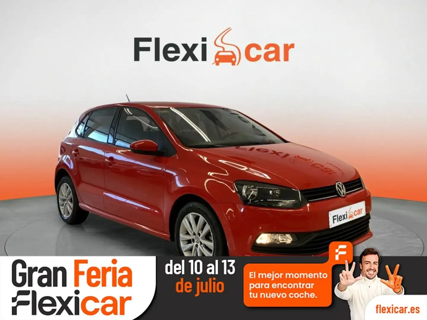 Volkswagen Polo 1.4 TDI BMT A- 55kW Rojo - 1