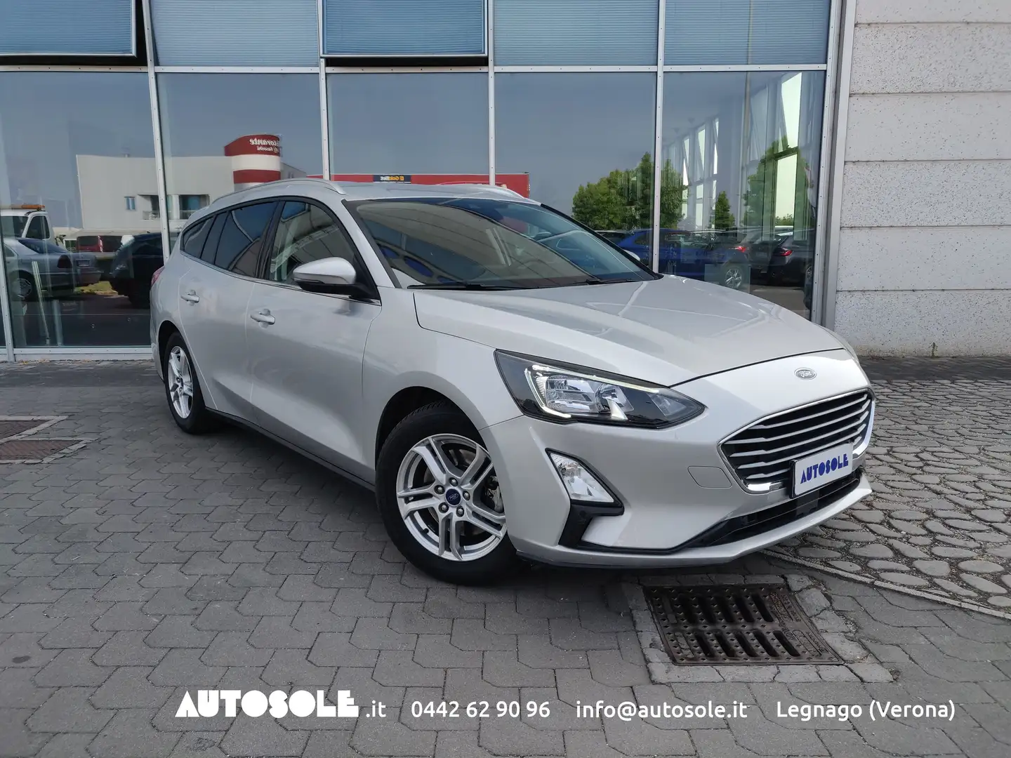 Ford Focus SW 1.5 Ecoblue Business Argento - 1