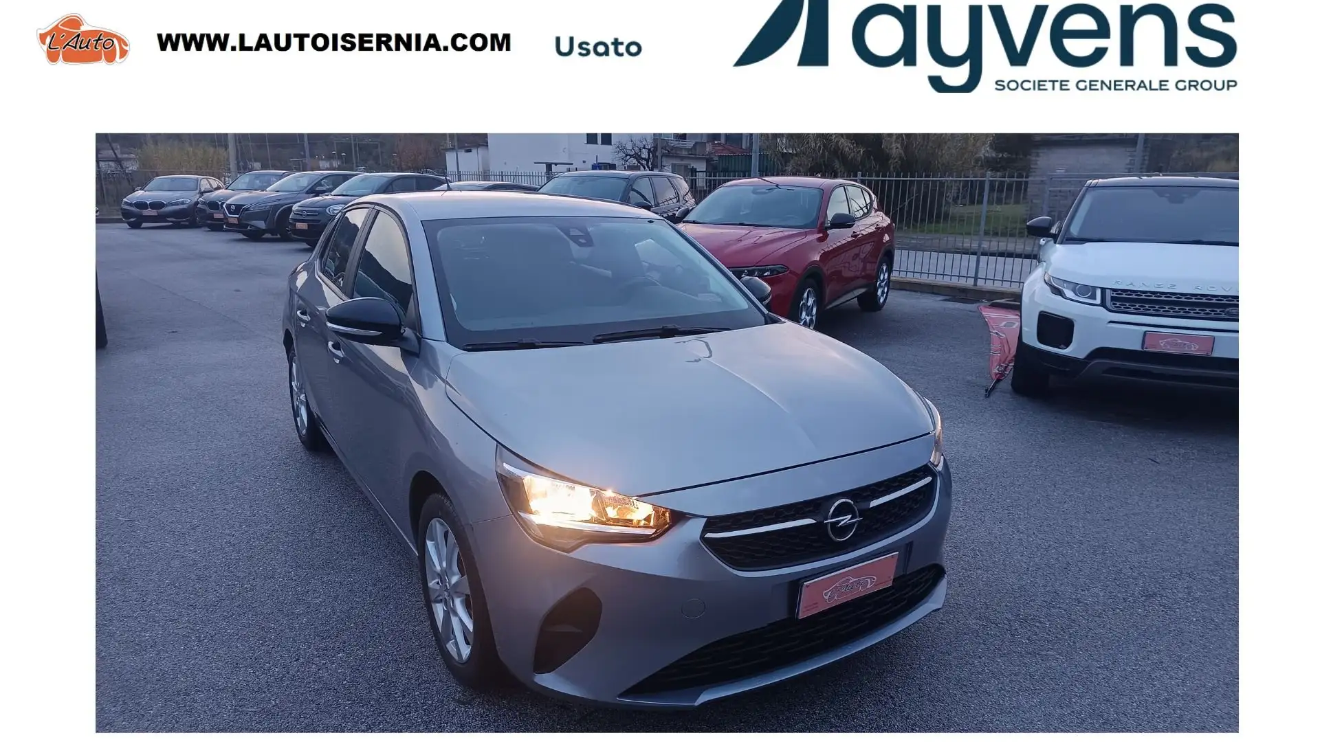 Opel Corsa 1.2 Edition 75cv Grigio - 1